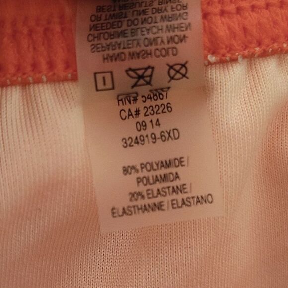 Victoria's Secret 2014 Coral Side Logo Lowrise Bikini Bottoms Large NWOT - Picture 13 of 16